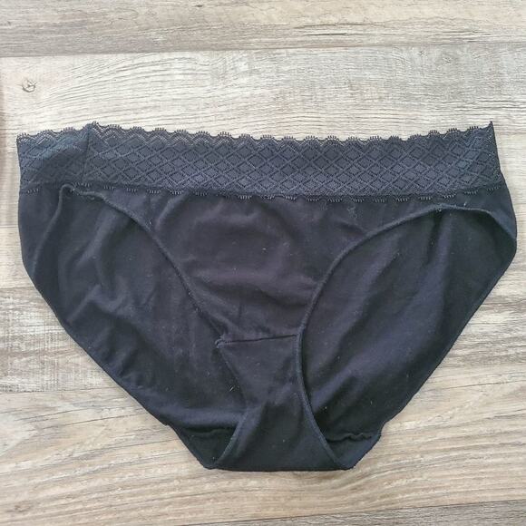 Hanes size 7 large women's lace trim panties - Picture 4 of 6